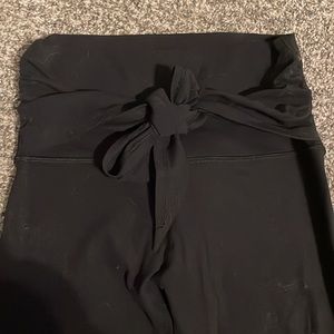 Tie high waste J80 leggings